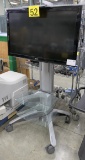 TV w/Rolling Stand: LG 42