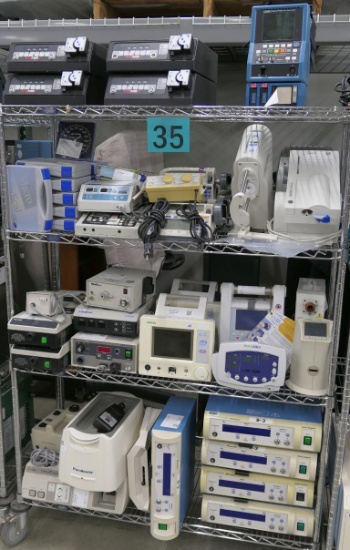Misc. Lab Equipment, Group C: Items on Cart