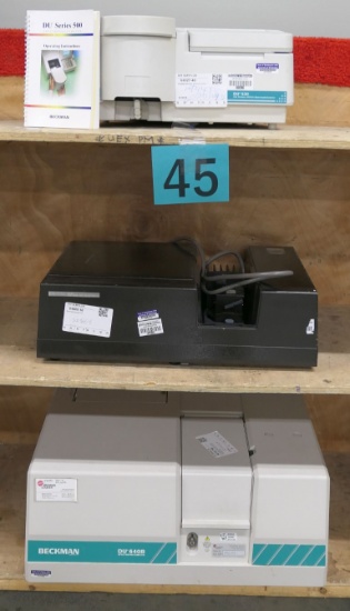 Spectrophotometers: 3 Items on Cart