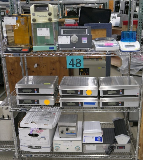 Misc. Lab Equipment, Group I: Items on Cart
