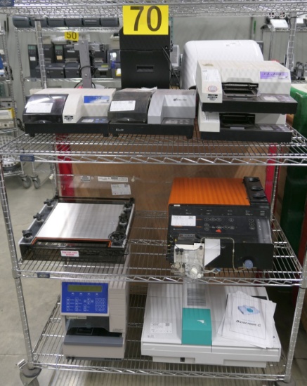 Misc. Lab Equipment Group T: Items on Cart.