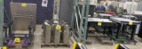 Isolation Tables & Mounts: Items on 2 Carts & Dolly. 4 Items on Dollies & Cart, 8 Mounts on Pallet.