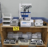 Misc. Lab Equipment Group i: Fraction Collector & Others. Items on Cart.