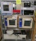 Misc. Lab Equipment Group M: Ovens, Water Bath, and Crosslinker, Items on Cart