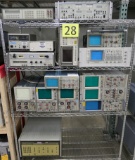 Misc. Lab Equipment Group A: Oscilloscopes & Other, Items on Cart
