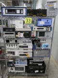 Misc. Lab Equipment Group E, Items on Cart