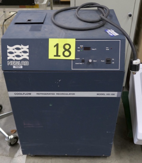 Refrigerated Recirculator: Neslab Coolflow HX-100, 1 Item