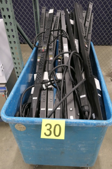 Rack Mount PDU: APC, 21 Items in Bin