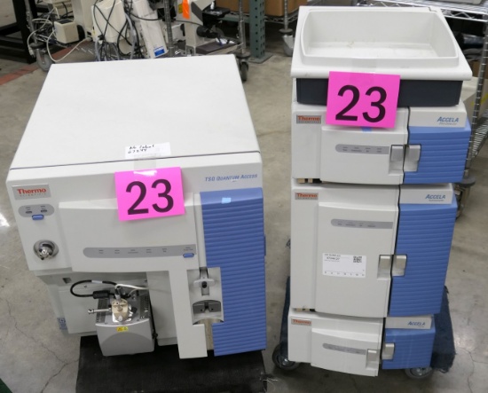 Mass Spectrometer: 4 Items on 2 Dollies