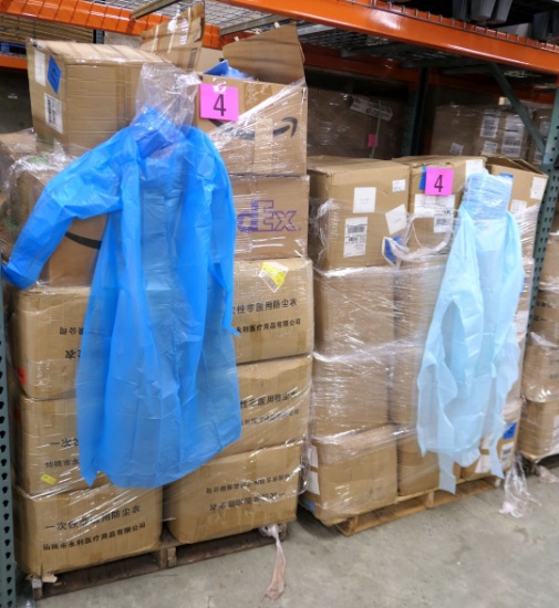 Disposable Gowns: Assorted Styles, Items on 2 pallets, Group C
