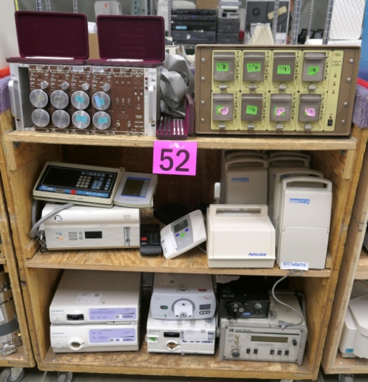 Misc. Lab Equipment, Items on Cart _ Group D