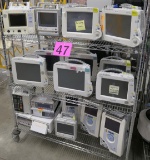 Medical Patient Monitors, Items on Cart