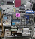 Oscilloscopes & Power Supplies, Items on Cart