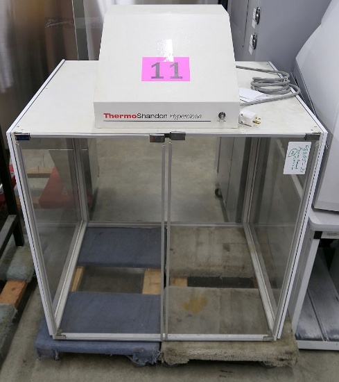 Fume Hood: Thermo Fisher Scientific Shandon Hyperclean, Item on 2 Dollies