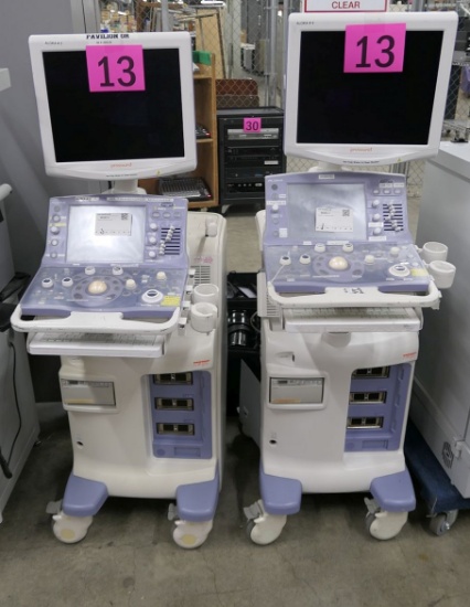 Diagnostic Ultrasound Systems: Hitachi Aloka SSD-ALPHA 7, 2 Items