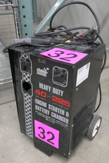 Engine Starter & Battery Charger: Sears 342L