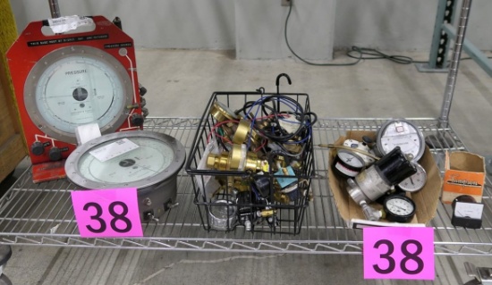 Mechanical Gauges: Wallace & Tiernan, & Others, Items on Shelf