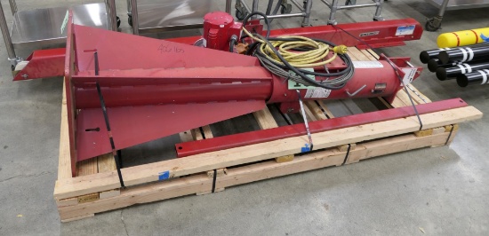 Floor Mount Crane w/ Electric Winch: Thern Inc