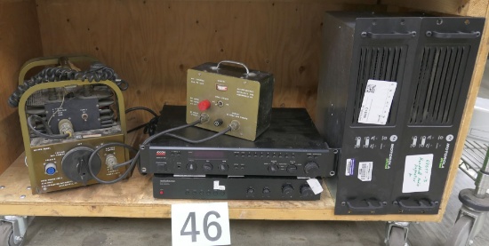 Misc. Radio Equipment: Motorola, Adcom, & Others, Items on Shelf