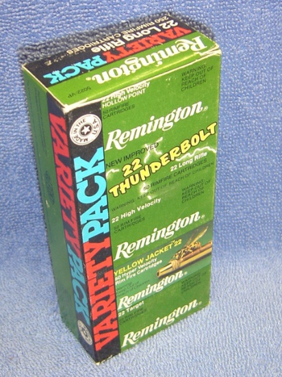 COLLECTIBLE REMINGTON VARIETY BULLET PACK