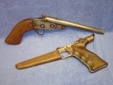 PAIR OF CONVERTED 22 TO PELLET PISTOLS?  FOR PARTS