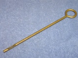 LARGE BRASS LOOP END PISTOL REVOLVER CLEANING ROD