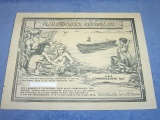 ORIGINAL 1944 'PLANK' OWNERS CERTIFICATE USS COMMENCEMENT BAY