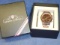 LADIES JOURNEE COLLECTION LG COPPER TONE WATCH RUNNING