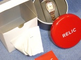 LADIES RELIC BRAND WATCH RUNNING