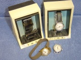 TIMEX WINDERS AND AN ELECTRONIC WATCH NONE RUNNING