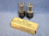 (3) 1942 TYPE 7193 US NAVY KEN-RAD RADIO TUBES 1 USED