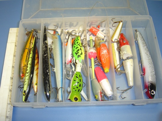 NICE GRAB 'BOX' FISHING LURES AND OTHER RELATED
