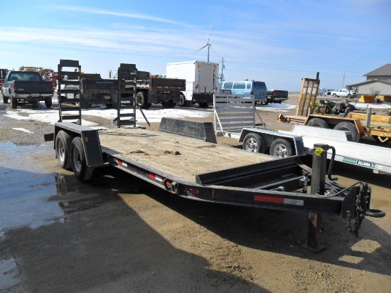 2003 Con Trail skidloader Trailer, 16 ft, 6 bolt Tandem Axle