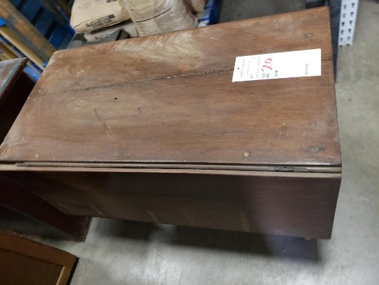 Antique drop side table.