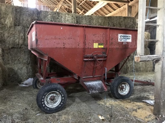 Unverferth McCurdy 275 Bushle Bin Wagon