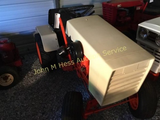 Large Case Restored Garden Tractor