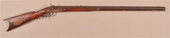 .34 cal. Half stock Kentucky rifle