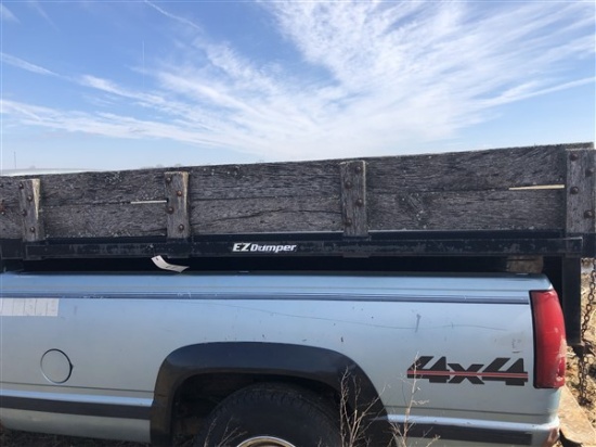 8ft Easy Dump Truck bed Insert