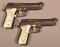 Matched pair consecutive serial Taurus PT 92 AF 9mm handguns