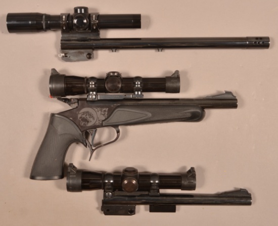 Thompson Center "Contender" with 3 barrels