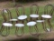 4 Wooden Hoop Back Ice Cream Parlor Chairs