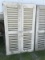 Pair of Shutters with Fixed Louvers