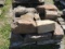 Skid of Sandstone and limestone corner and wall stones