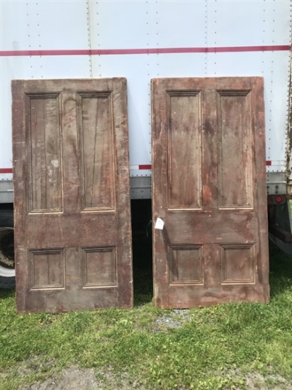 Pair of Hinged Matching Doors