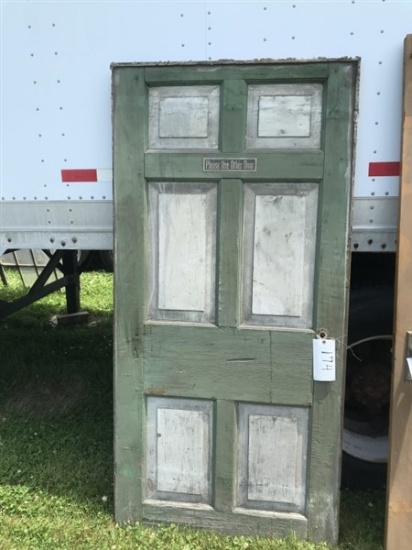 Early 19th Cen. 6 Panel Exterior Door