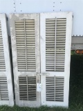 Pair of adjustable Louver Shutters