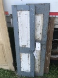 Pair of Paneled Shutters