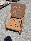 Metal Outdoor Patio Chair