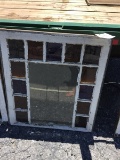 8 Pane Stained Glass Window