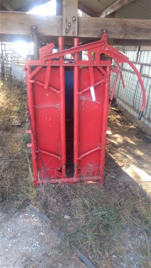 Strong Hold Cattle Chute